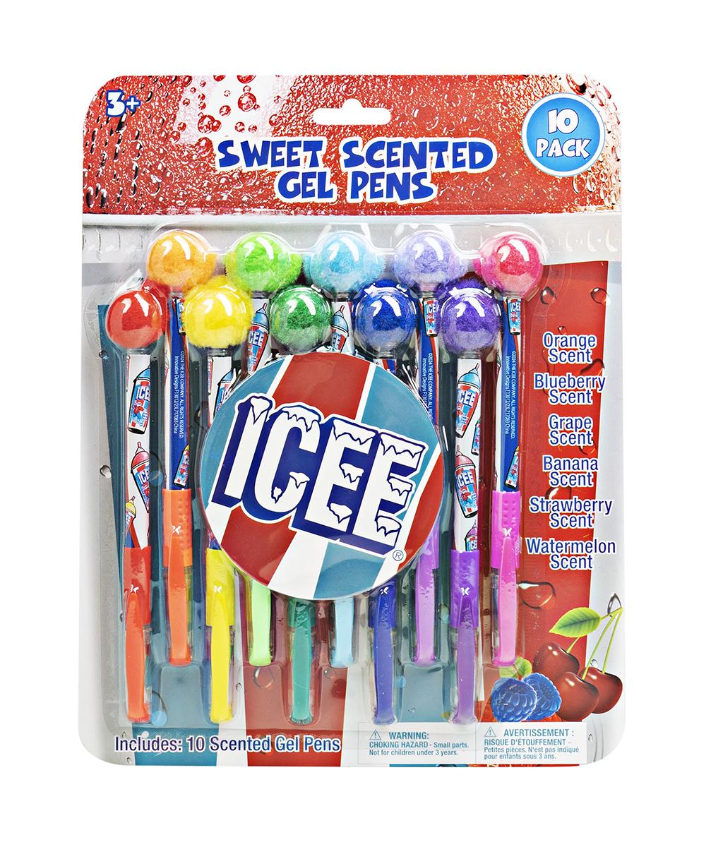  Icee Sweet Scented Gel Pens 10-Pack 