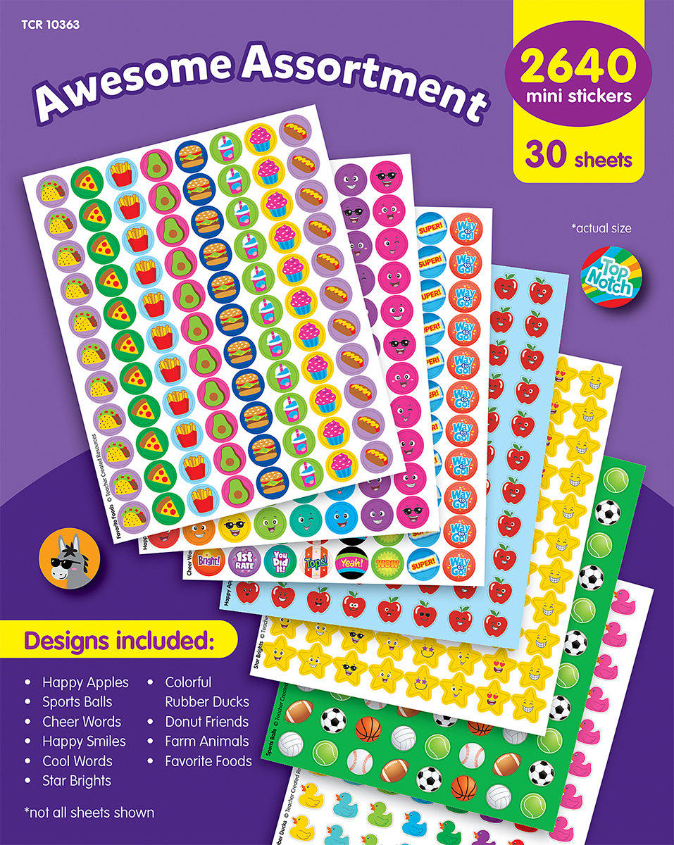 Awesome Assortment Mini Stickers