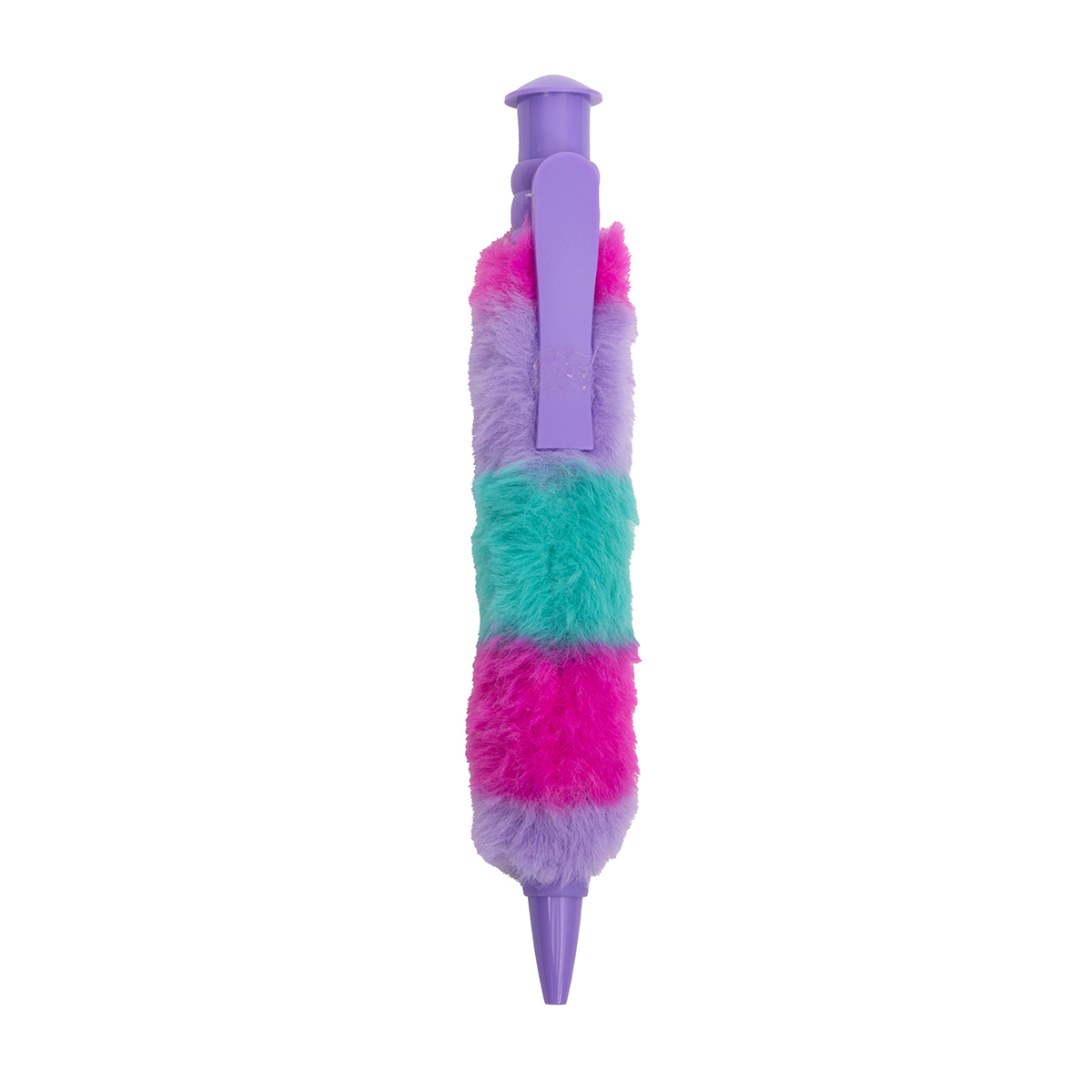 Stylo peluche arc-en-ciel 