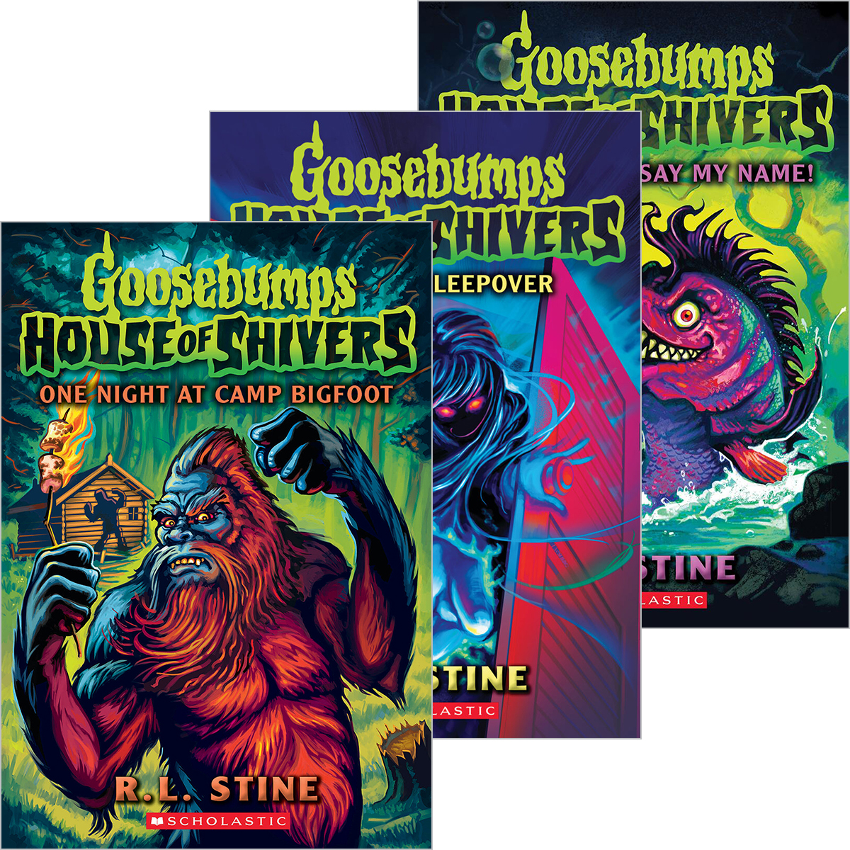 Goosebumps House of Shivers #4-#6 Pack