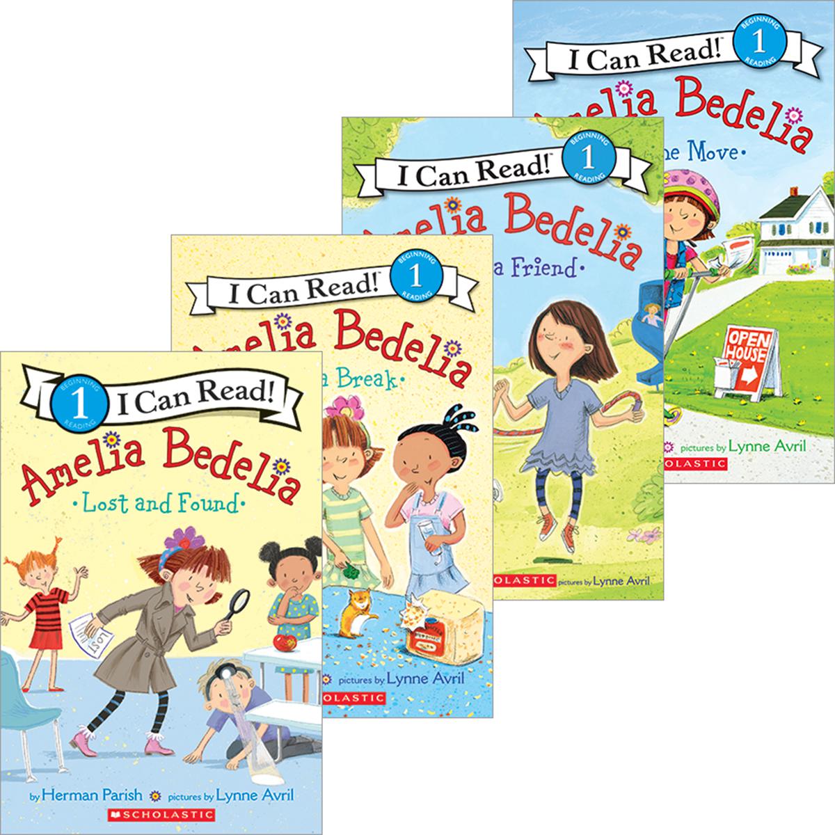  I Can Read with Amelia Bedelia 8-Pack 