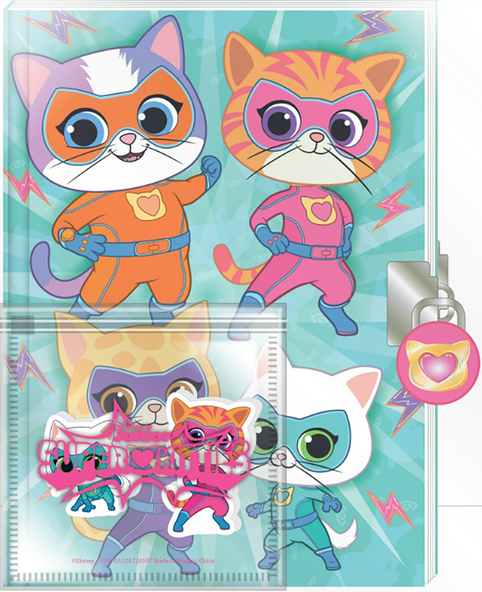  SuperKitties: Diary &amp; Stickers 