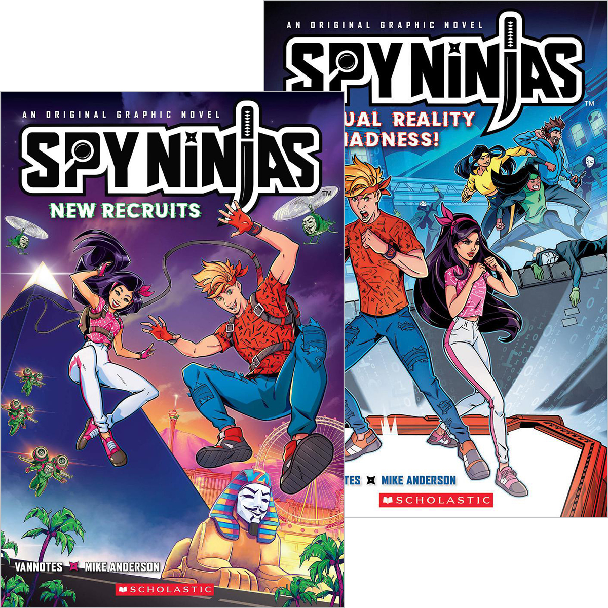  Spy Ninjas Graphic Novel #1-#2 Pack 