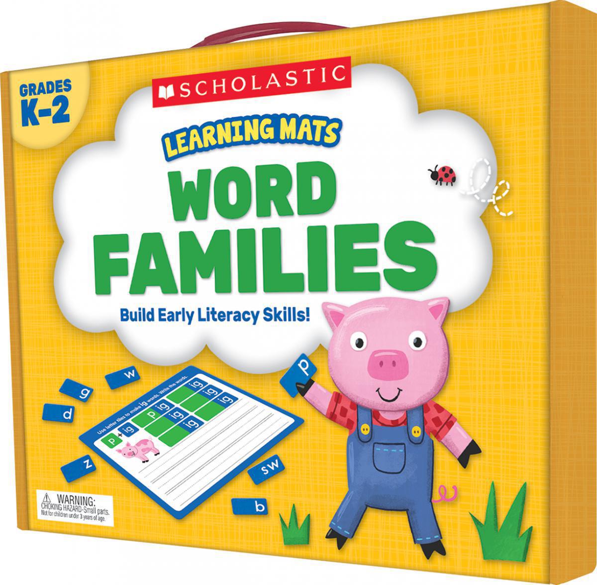  Learning Mats: Word Families 