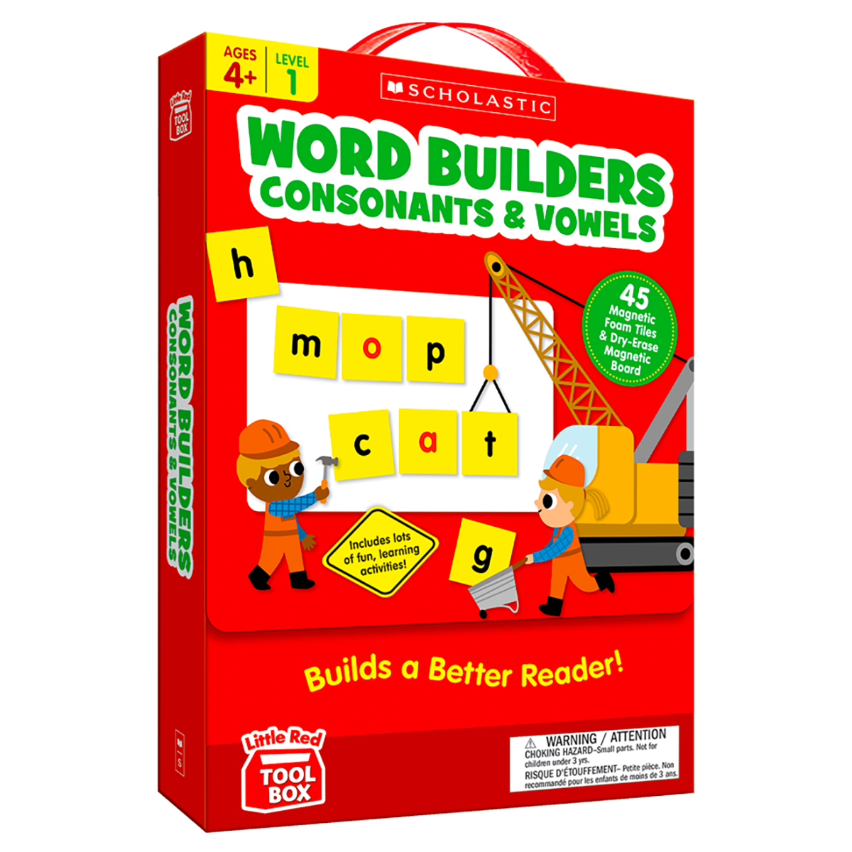  Little Red Tool Box: Word Builders: Consonants &amp; Vowels 