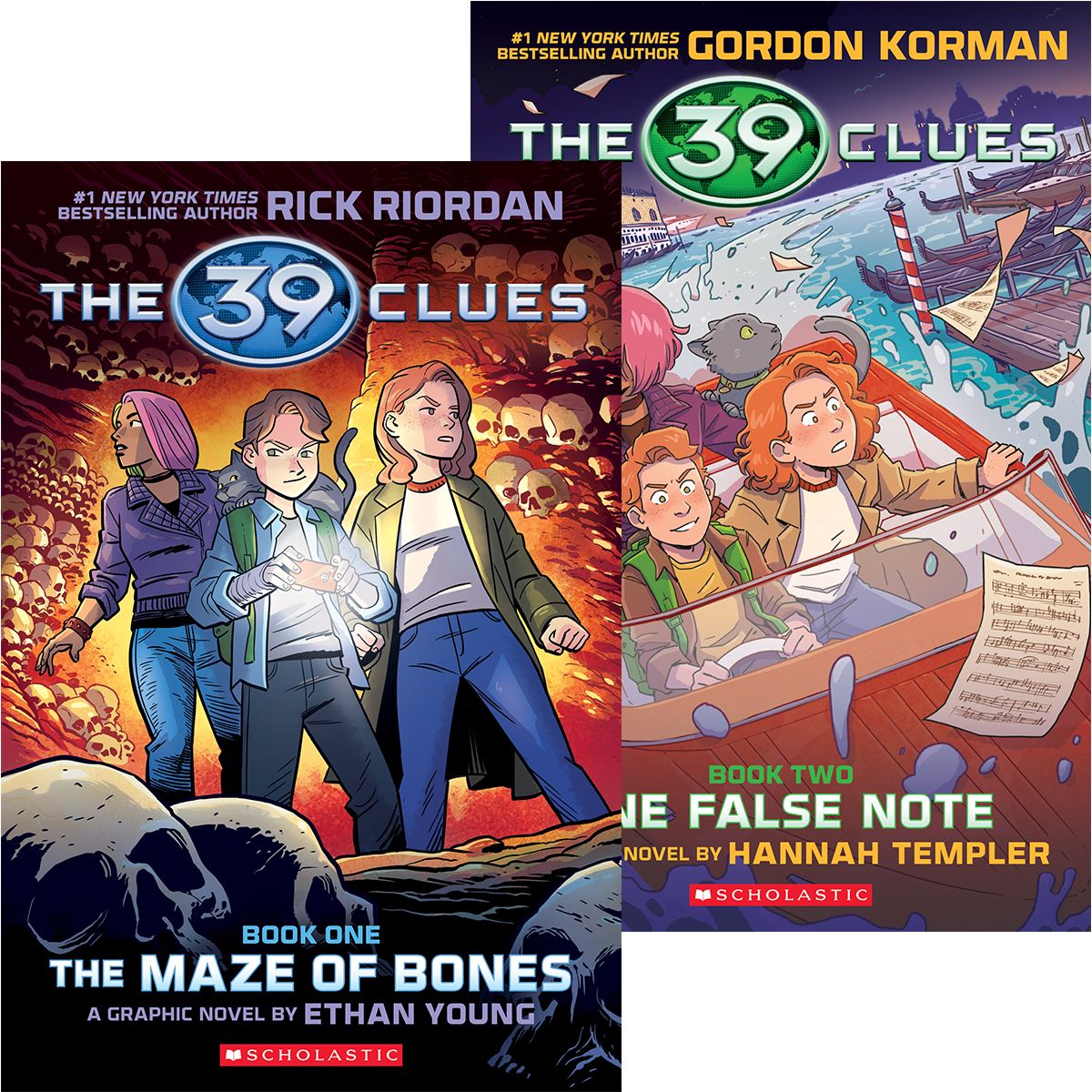  The 39 Clues Graphic Novel #1-#2 Pack 