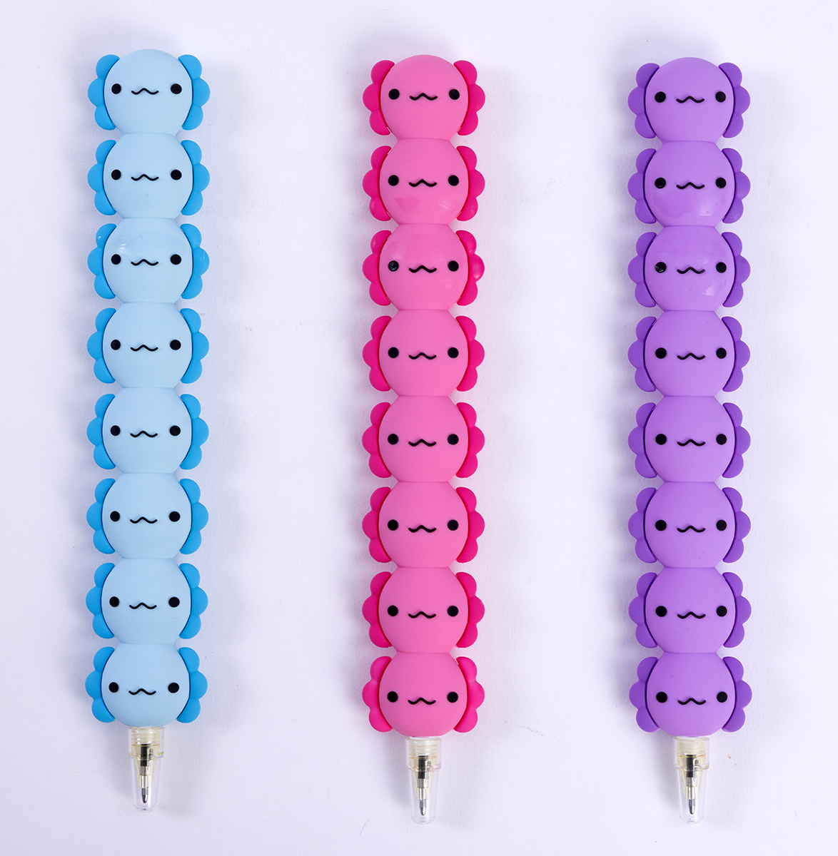 Stacked Axolotl Pen (Assorted Designs)