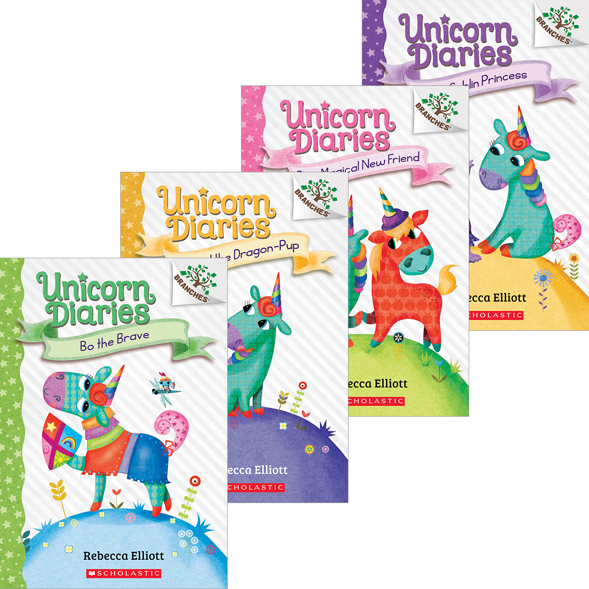  Unicorn Diaries #1-#4 Pack 