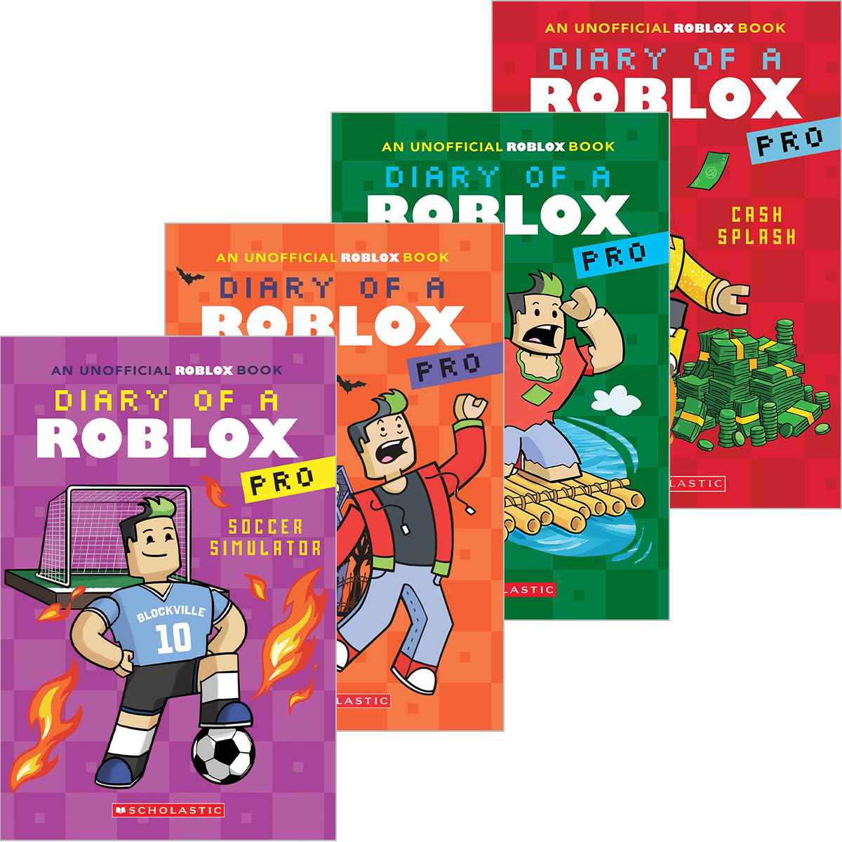 Diary of a Roblox Pro #7-#10 Pack