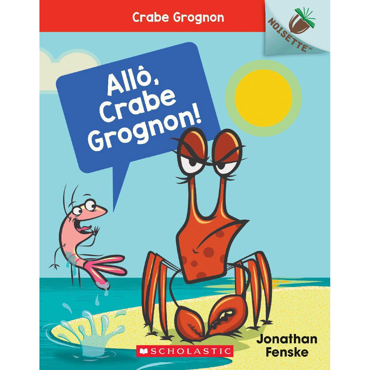  Ensemble de 5 livres-cadeaux Allô, Crabe Grognon! 