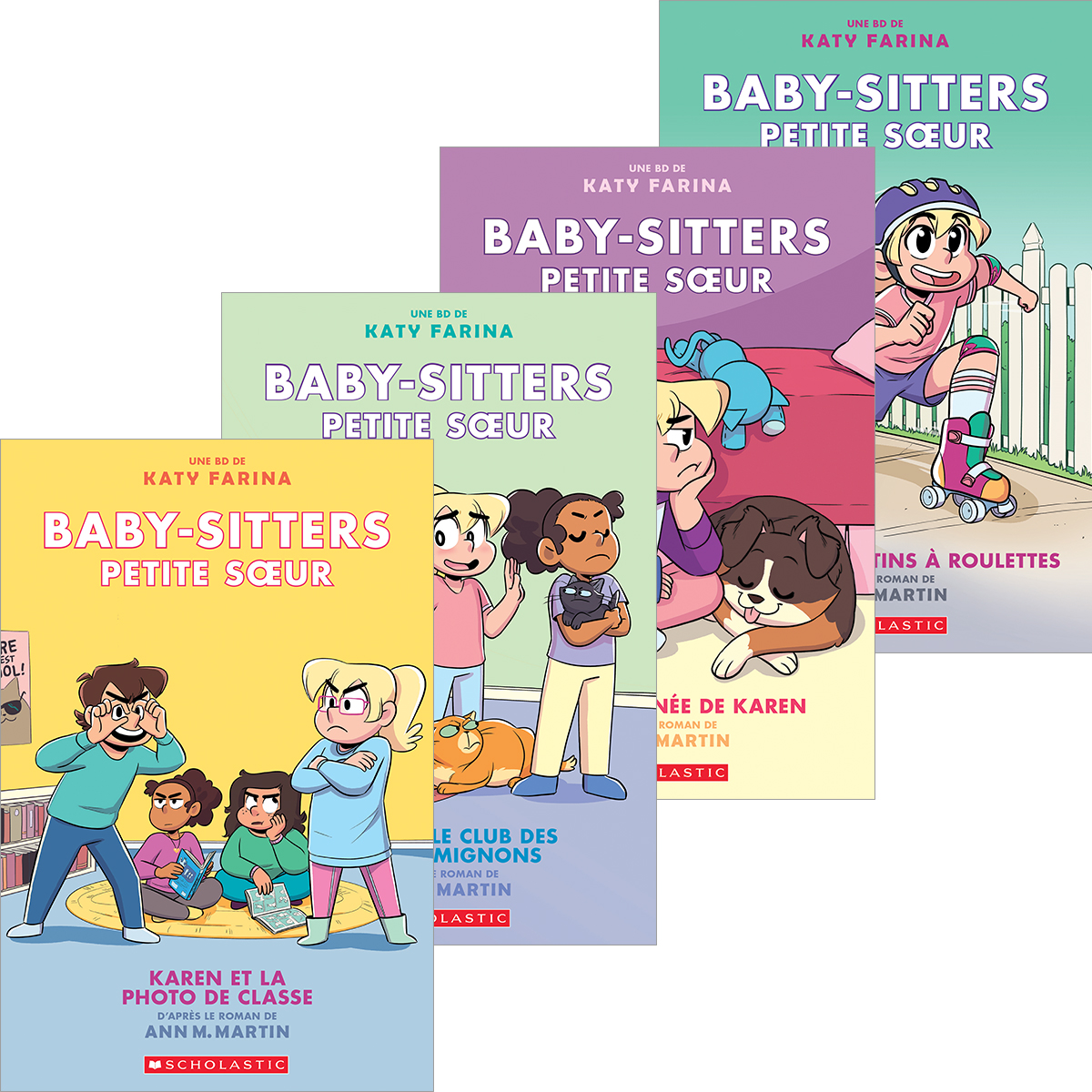  Collection Baby-Sitters Petite soeur Tomes 1 &agrave; 5 