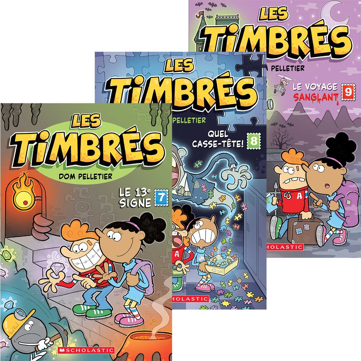 Collection Les timbr&eacute;s : Tomes 7 &agrave; 9