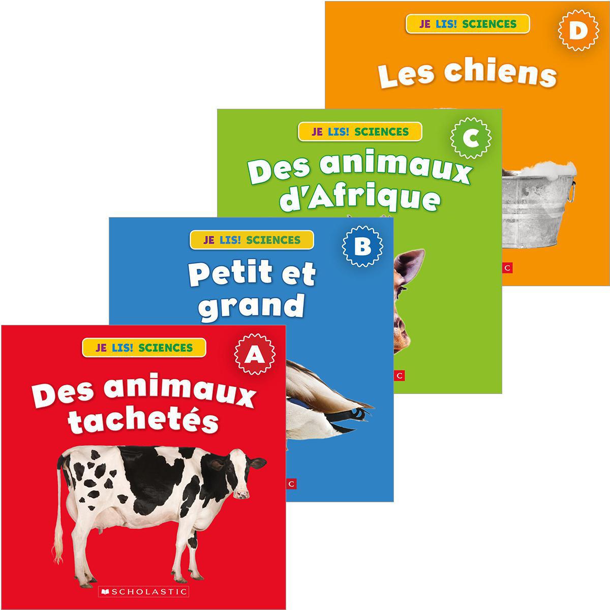  Collection Je lis! Sciences : Animaux - Série 2 
