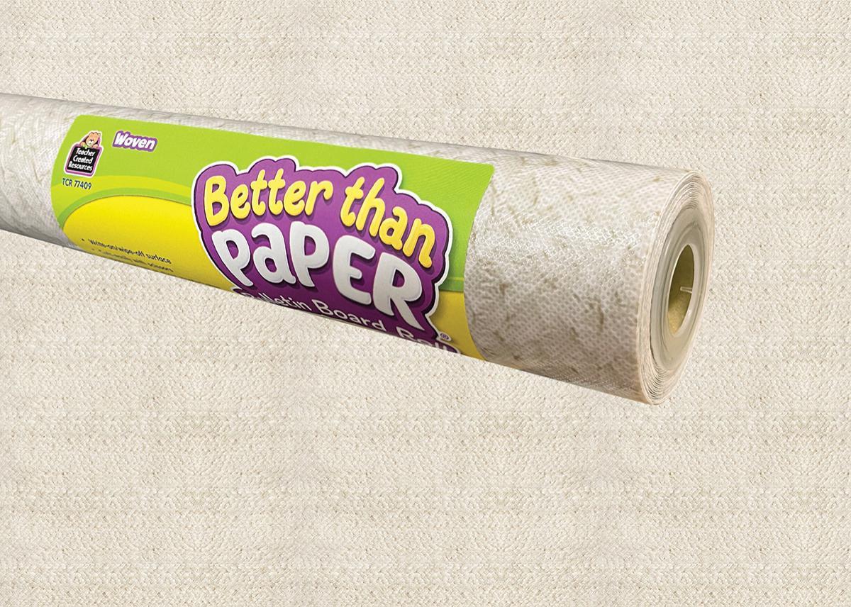 Better Than Paper Bulletin Board Roll: Woven