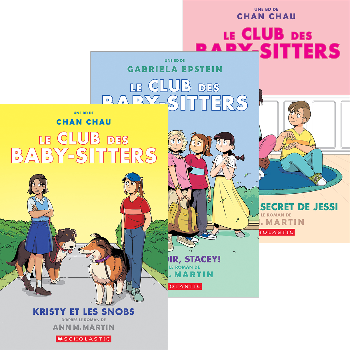  Trio Le Club des Baby-Sitters - Tomes 10 à 12 