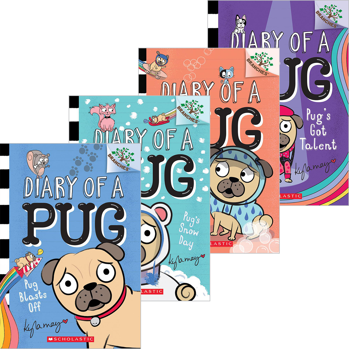Diary of a Pug #1-#6 Pack