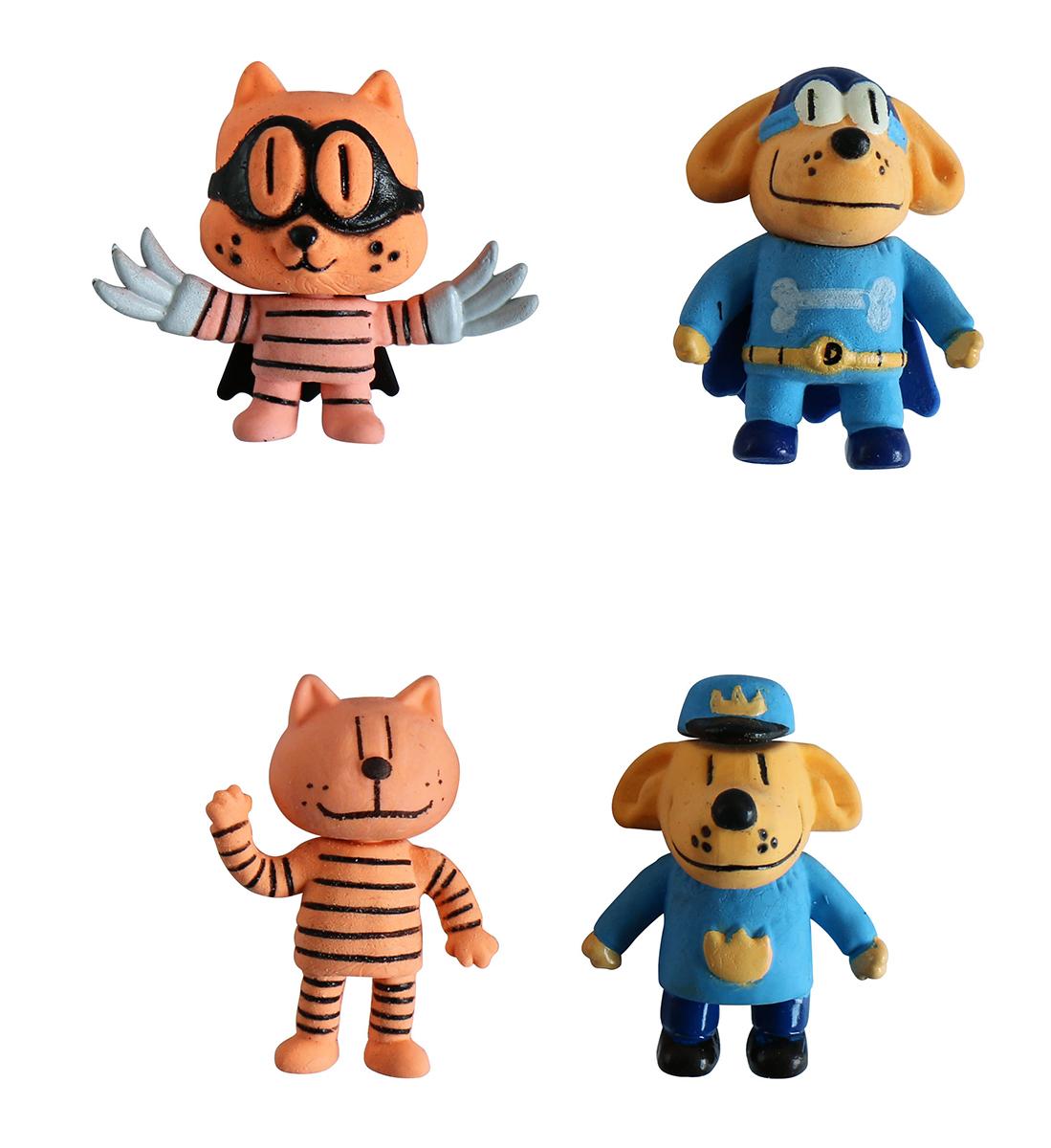 Dog Man Eraser Pack