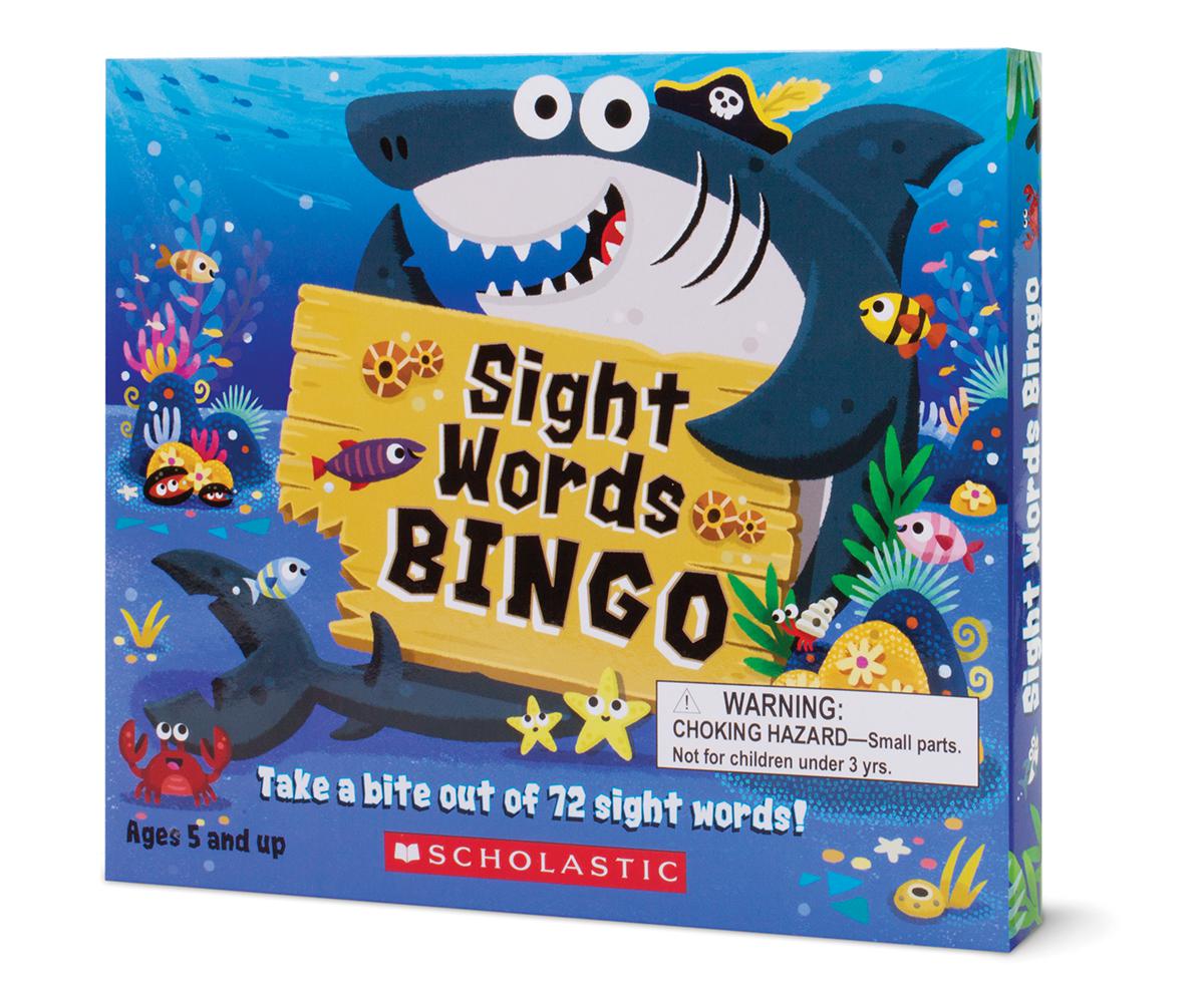  Shark Sight Words Bingo 