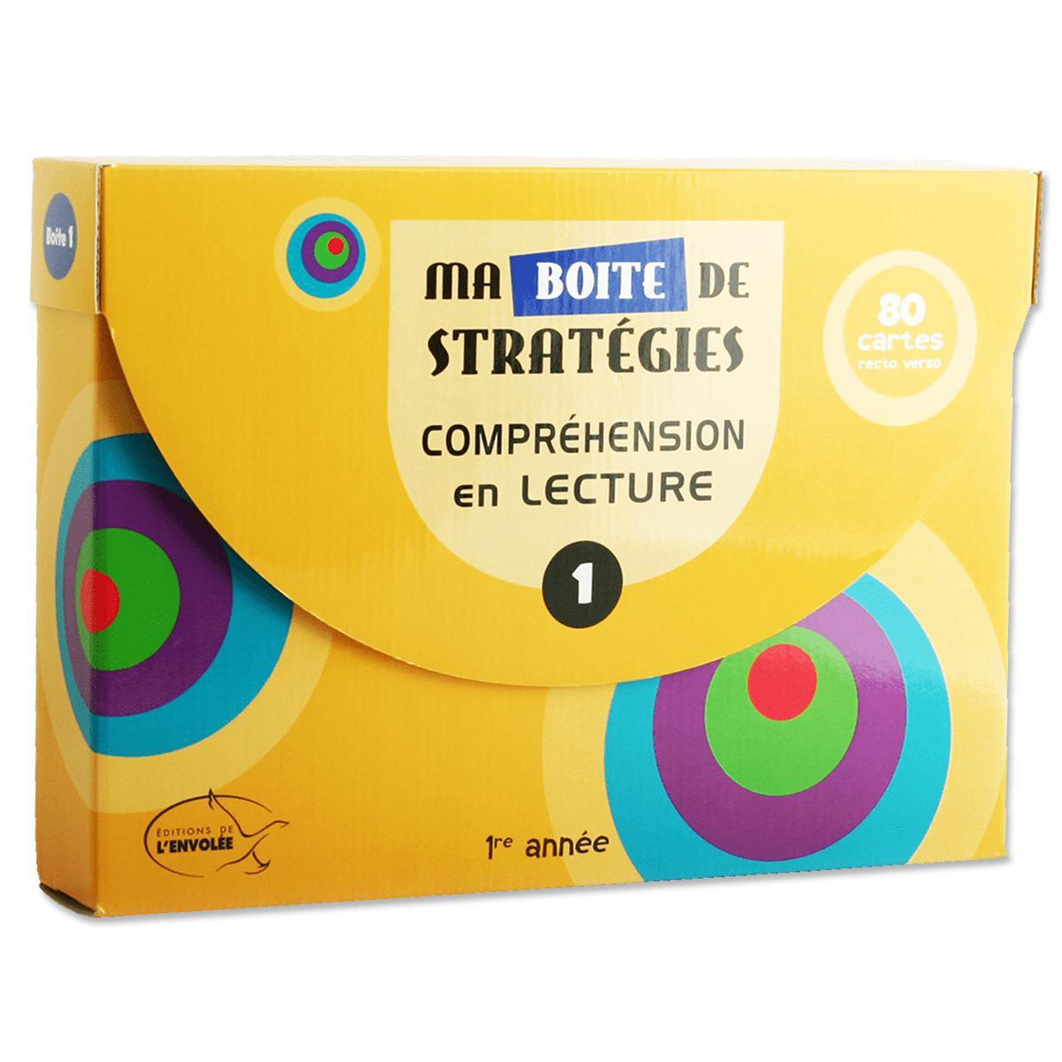  Ma boîte de stratégies : Compréhension en lecture 1 