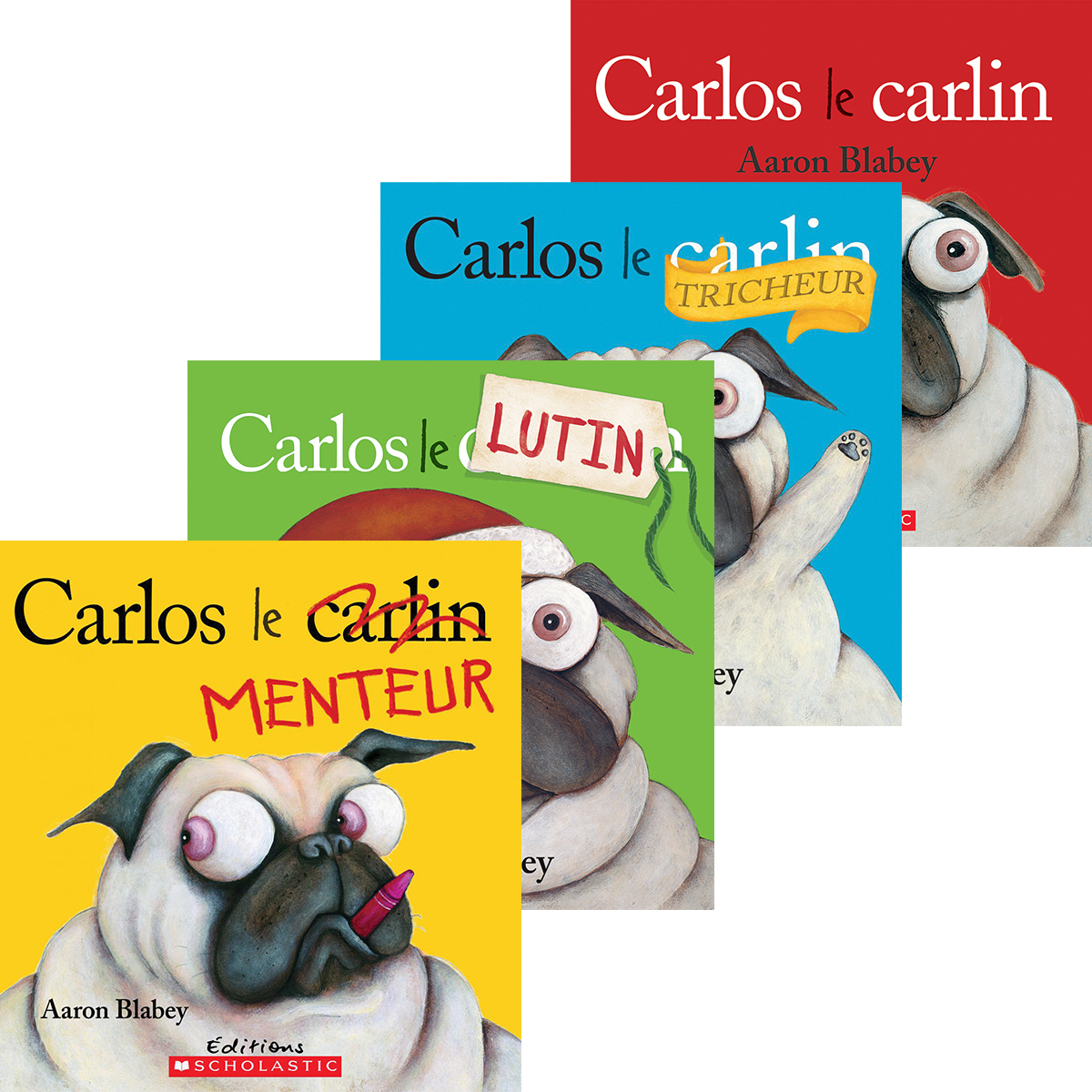  Collection Carlos le carlin - 9 livres 