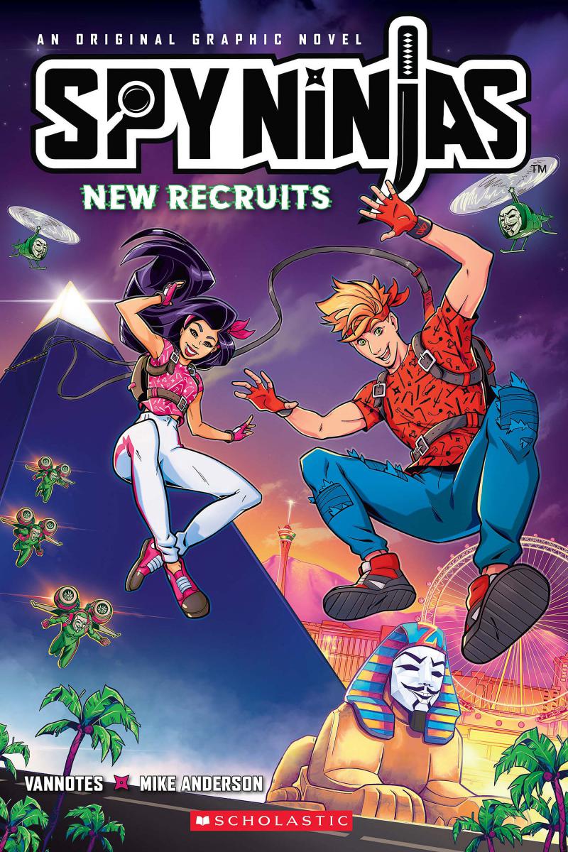 Spy Ninjas Official Graphic Novel #2: New Recruits 