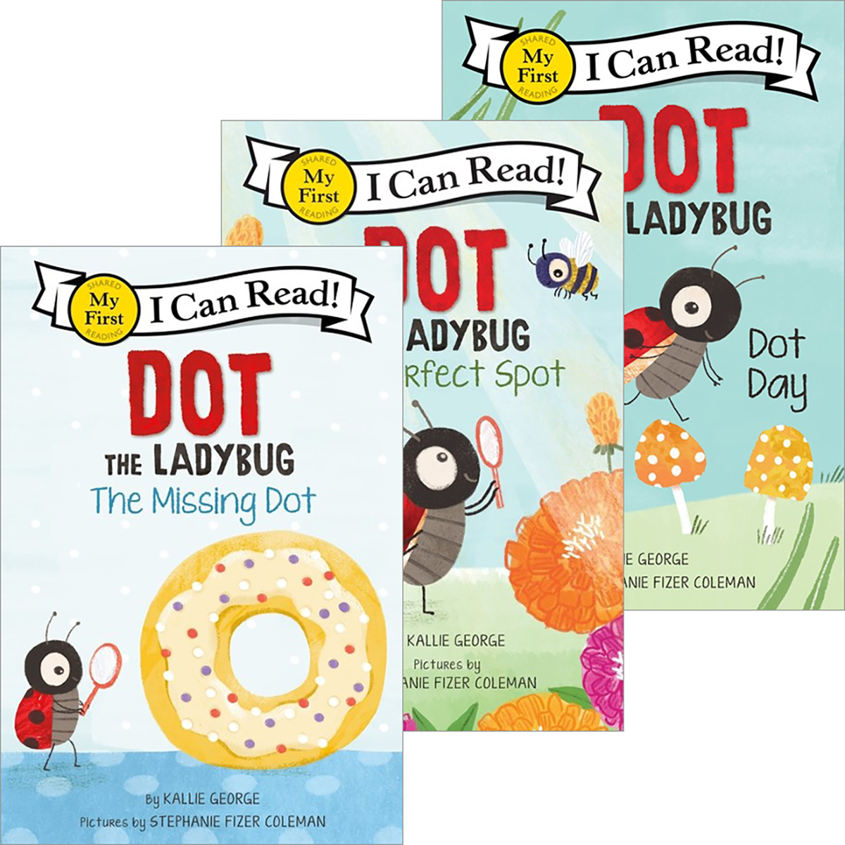  Dot the Ladybug 3 Pack 