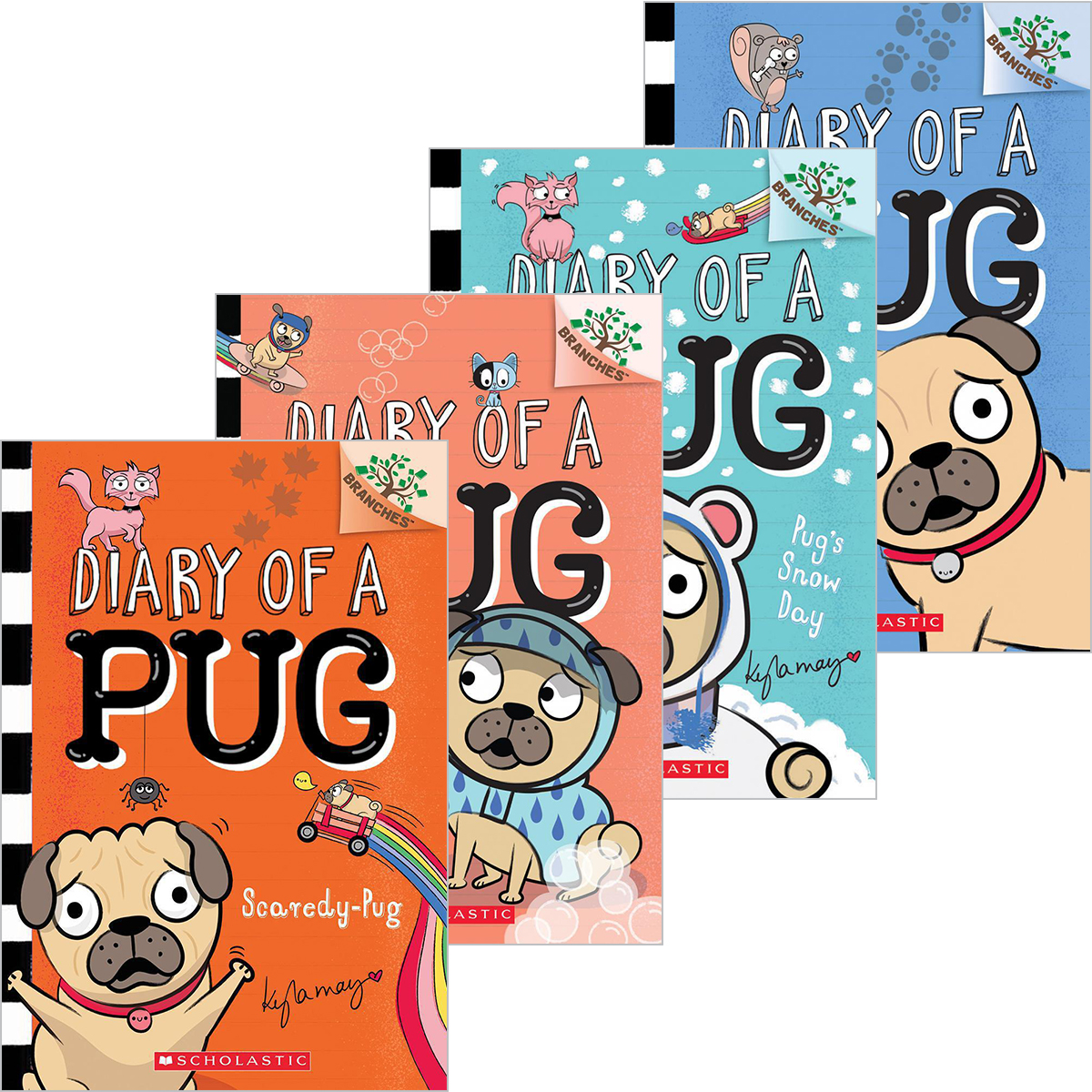 Diary of a Pug #1-#5 Pack