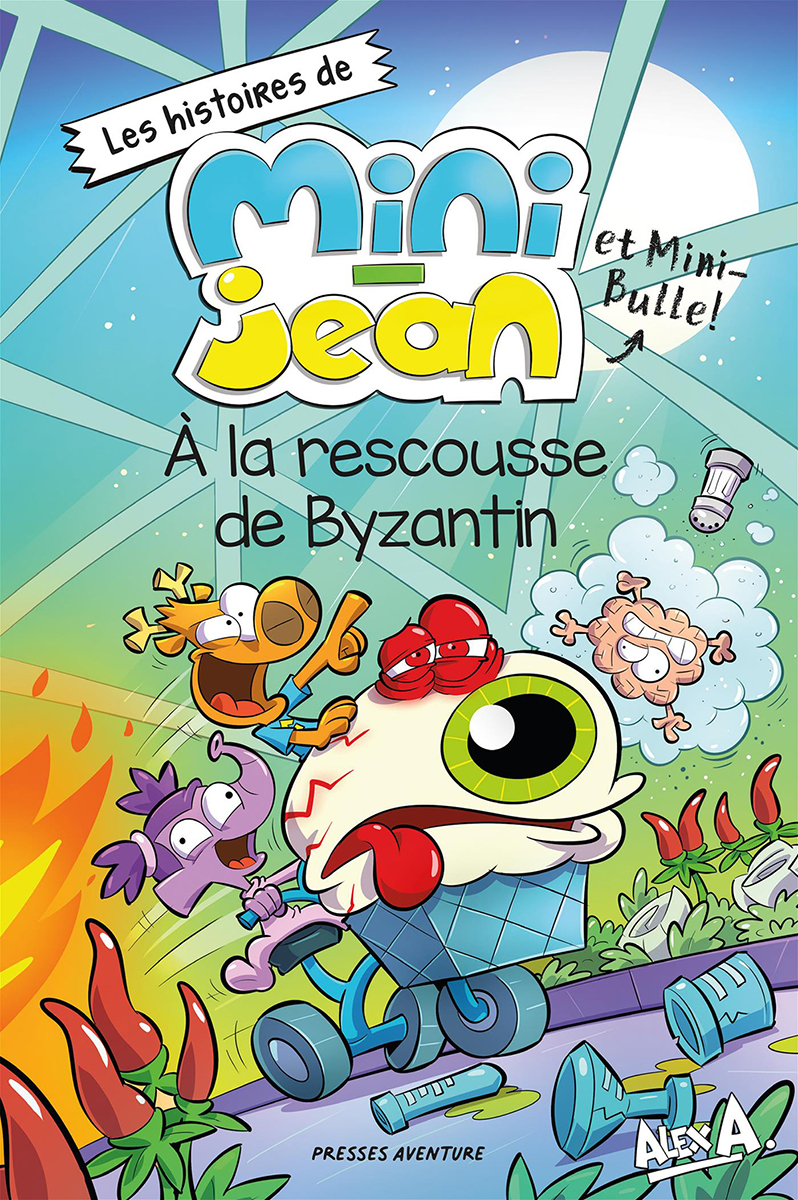 Les histoires de Mini-Jean et Mini-Bulle : À la rescousse de Byzantin 