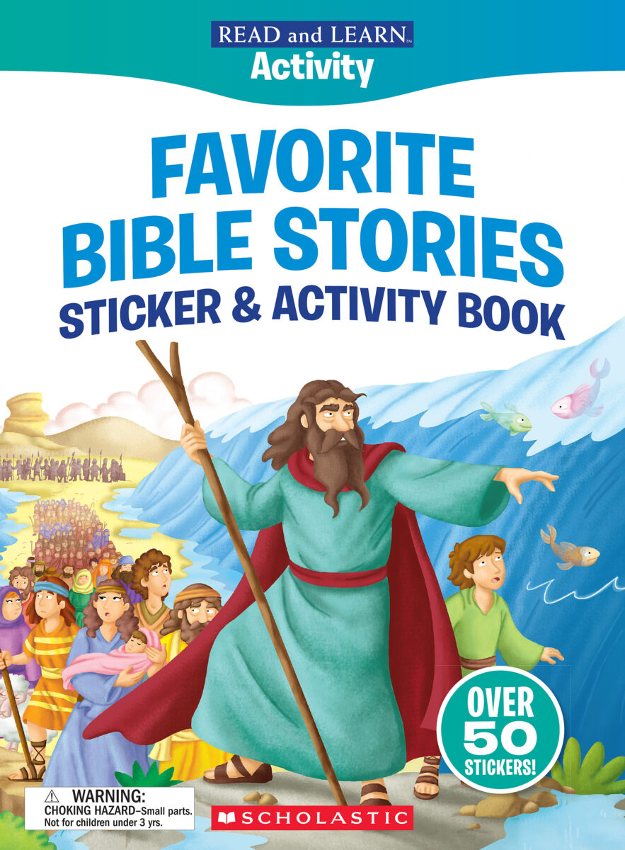  Read and Learn: Favorite Bible Stories: Sticker and Activity Book 