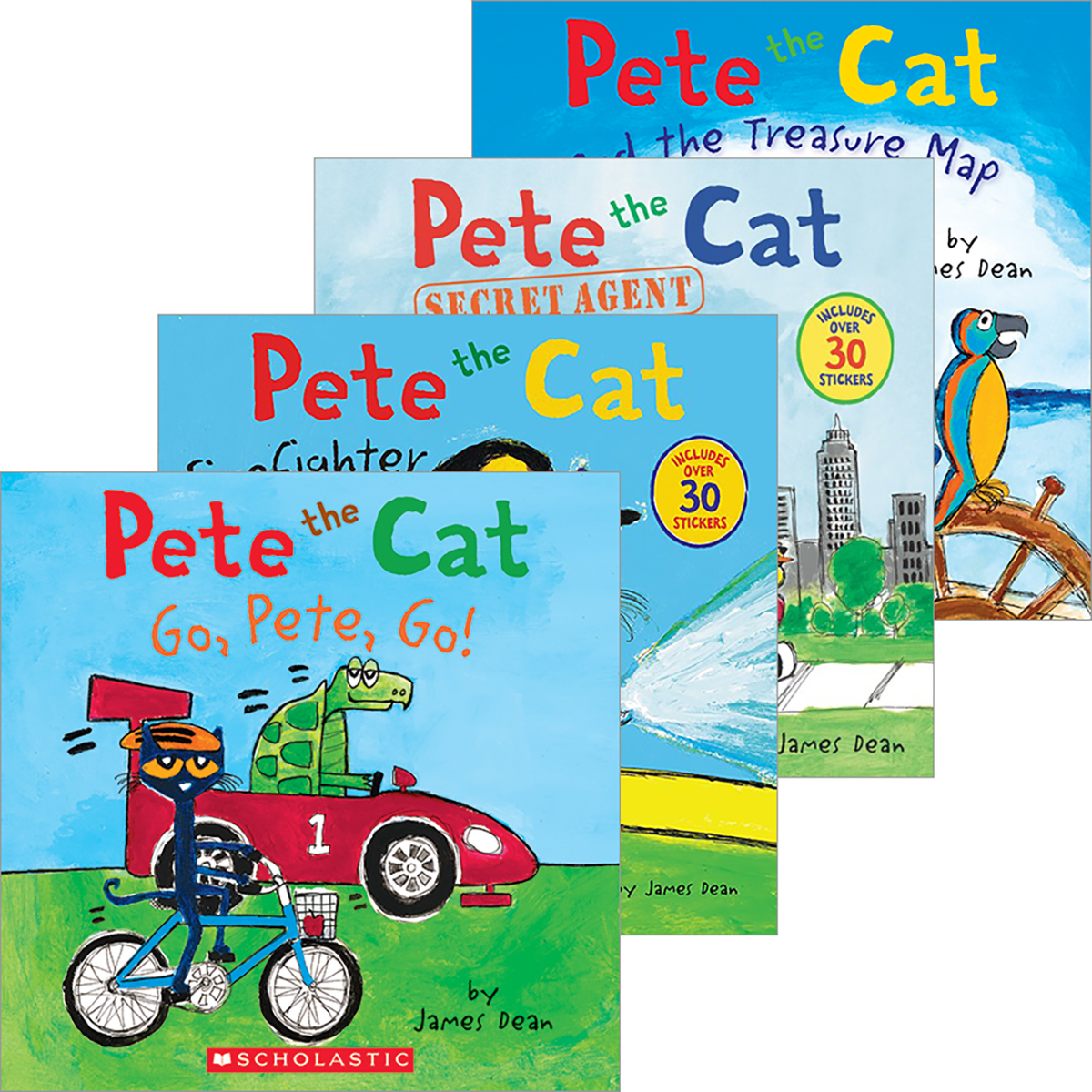  Pete the Cat Picture Book 4-Pack 