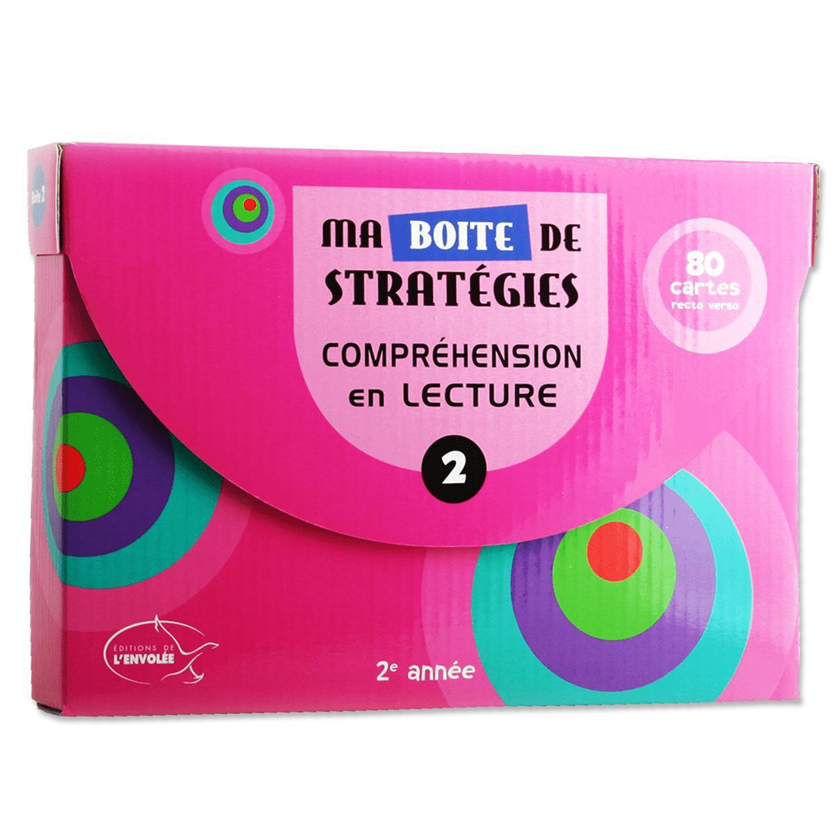  Ma boîte de stratégies : Compréhension en lecture 2 