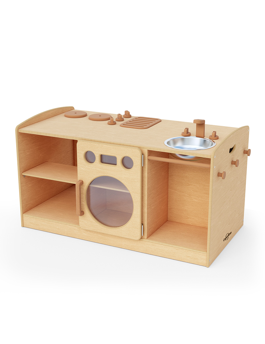 Seoras Kitchen Island - Preschool (Solid Kickplate)