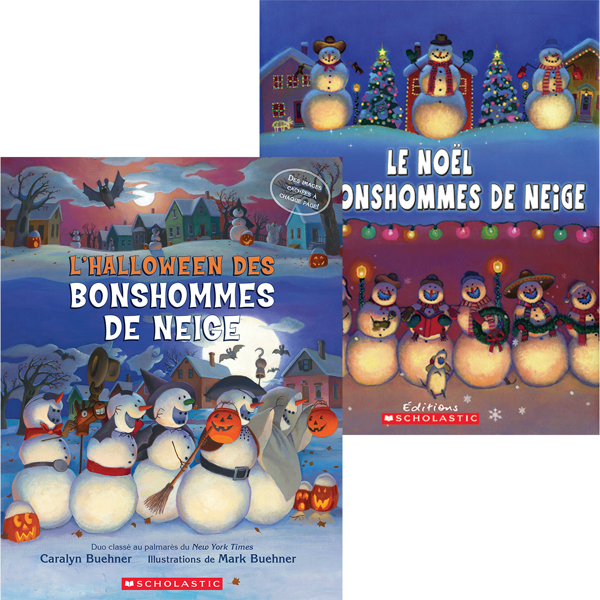 Duo Bonshommes de neige