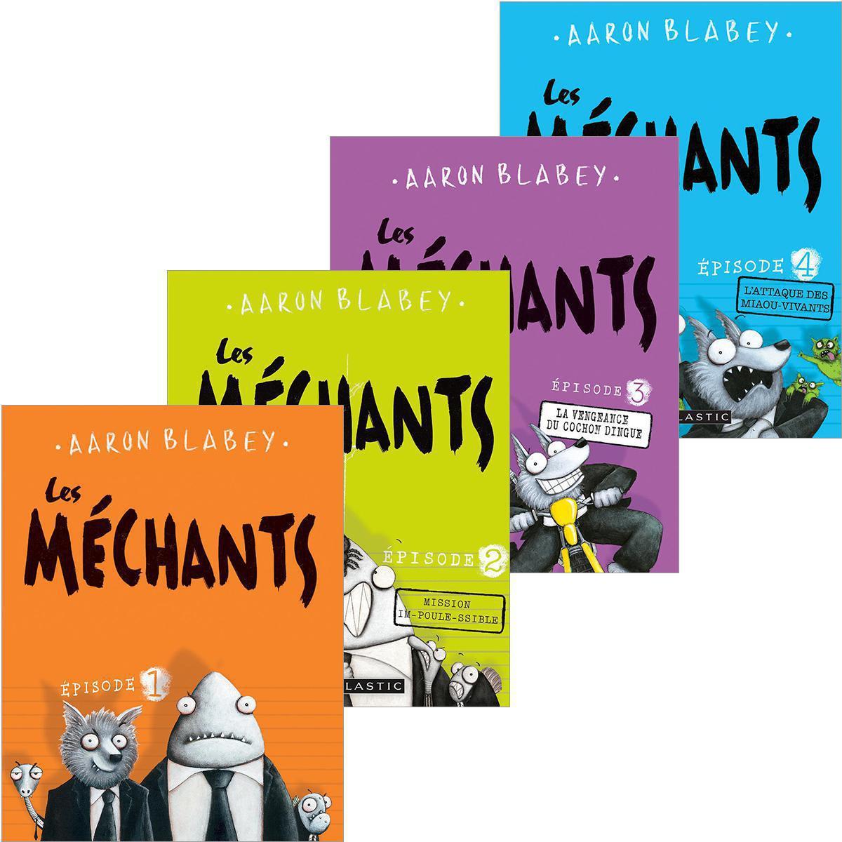 Collection Les m&eacute;chants : Tomes 1 &agrave; 8