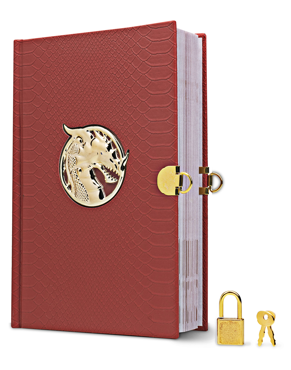  Dragon Diary Red and Gold 
