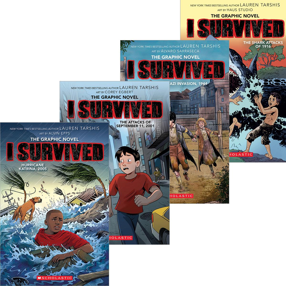  I Survived Graphix #1-#6 Pack 