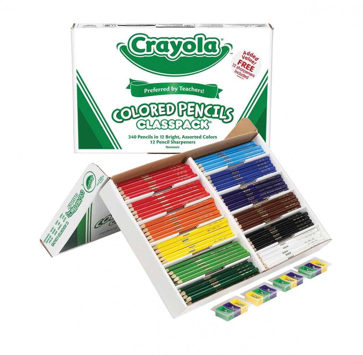  Ensemble de crayons de couleur Crayola ® (240) 