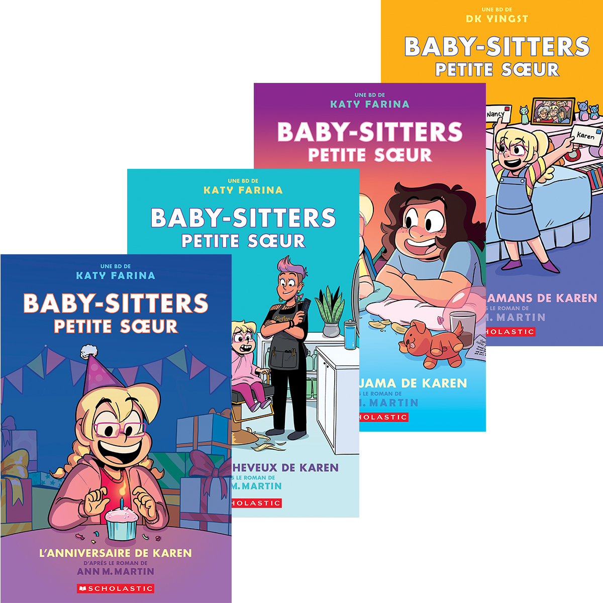 Collection Baby-Sitters Petite soeur Tomes 6 &agrave; 10