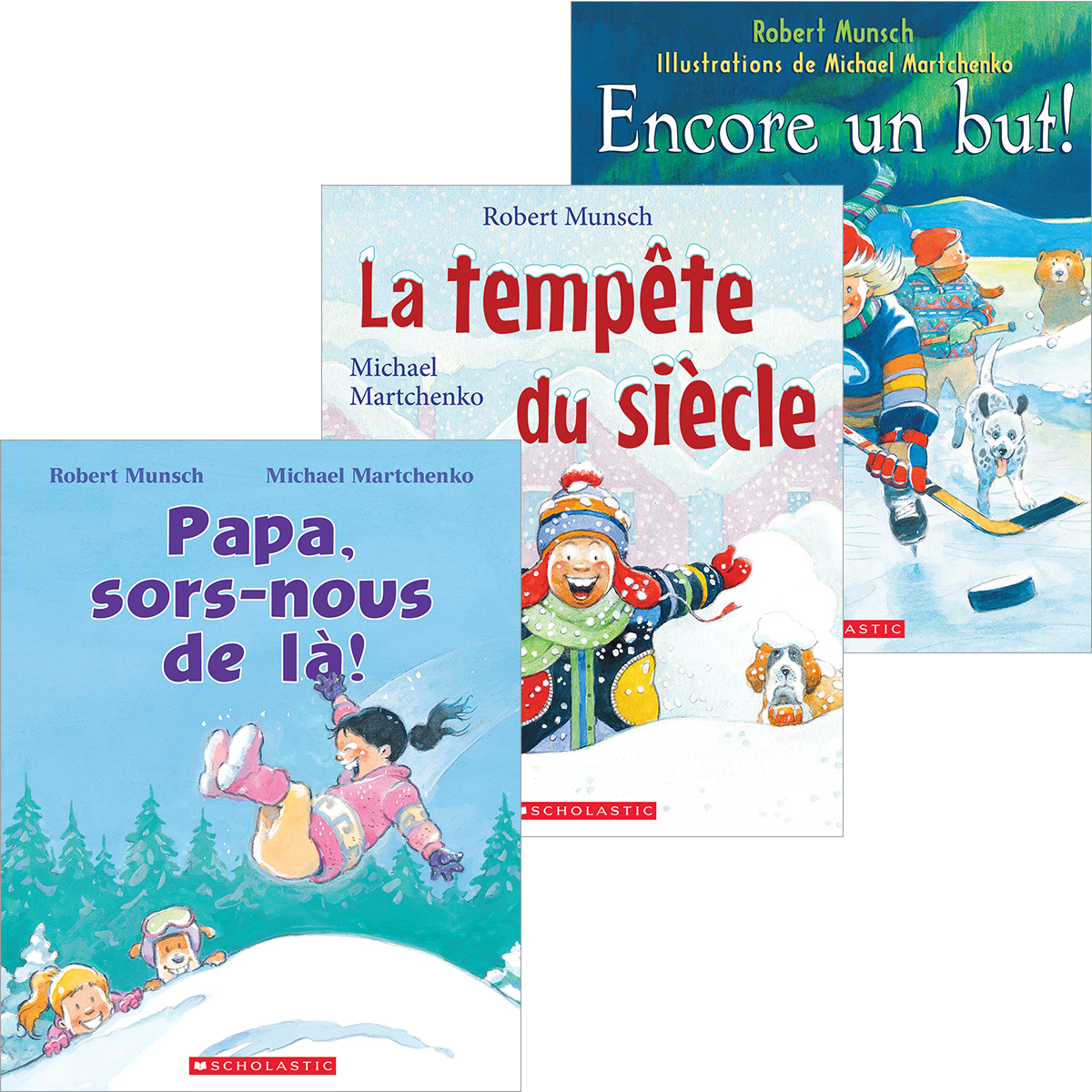  Trio Munsch - 3 livres 