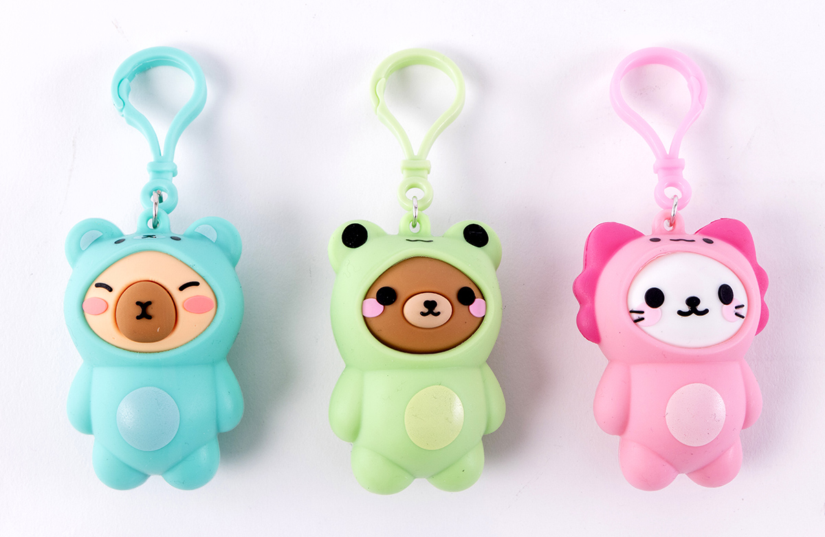 Hoodie Critter Pen Keychain