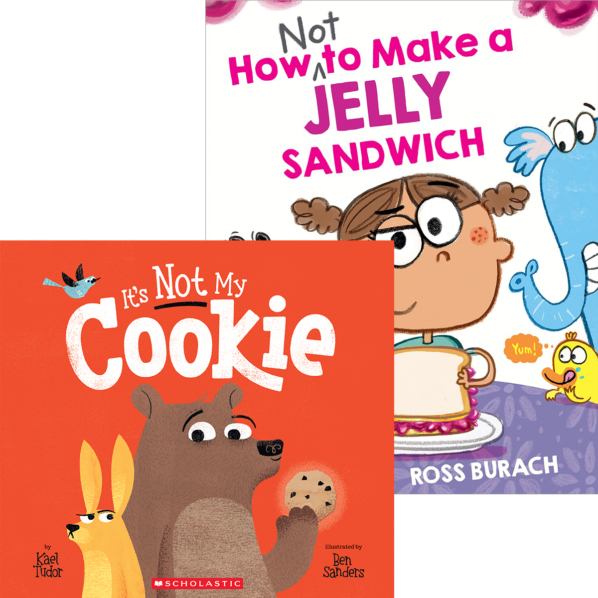 Funny Food Picture Book 2-Pack