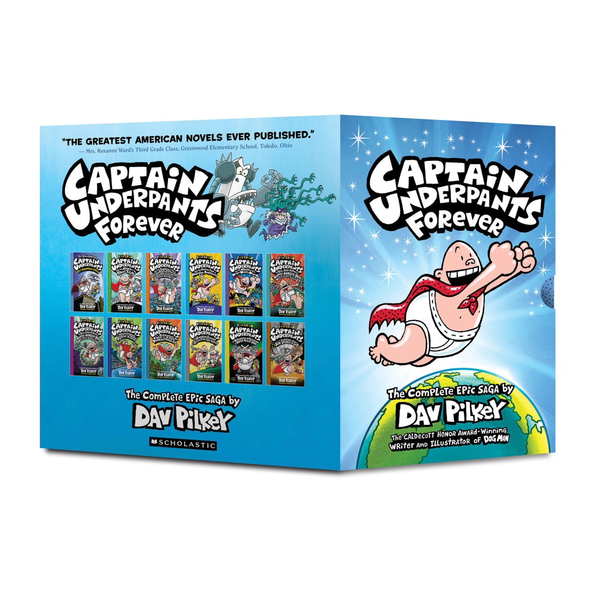 Captain Underpants Forever #1-#12 Box Set