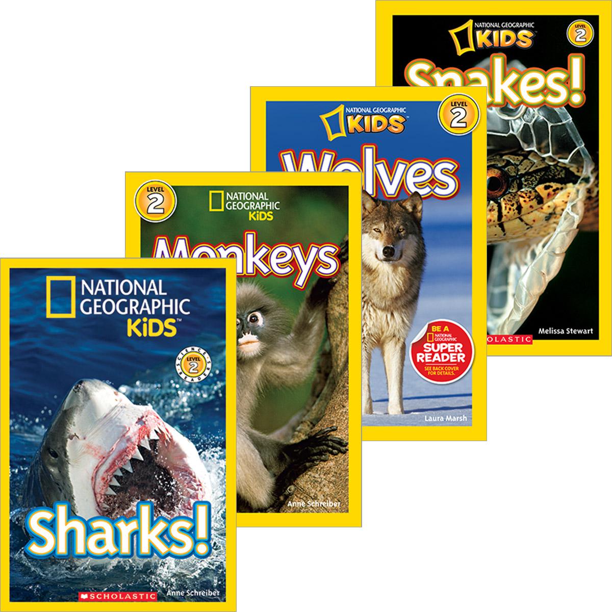  National Geographic Kids: Wild Kingdom Readers 8-Pack 