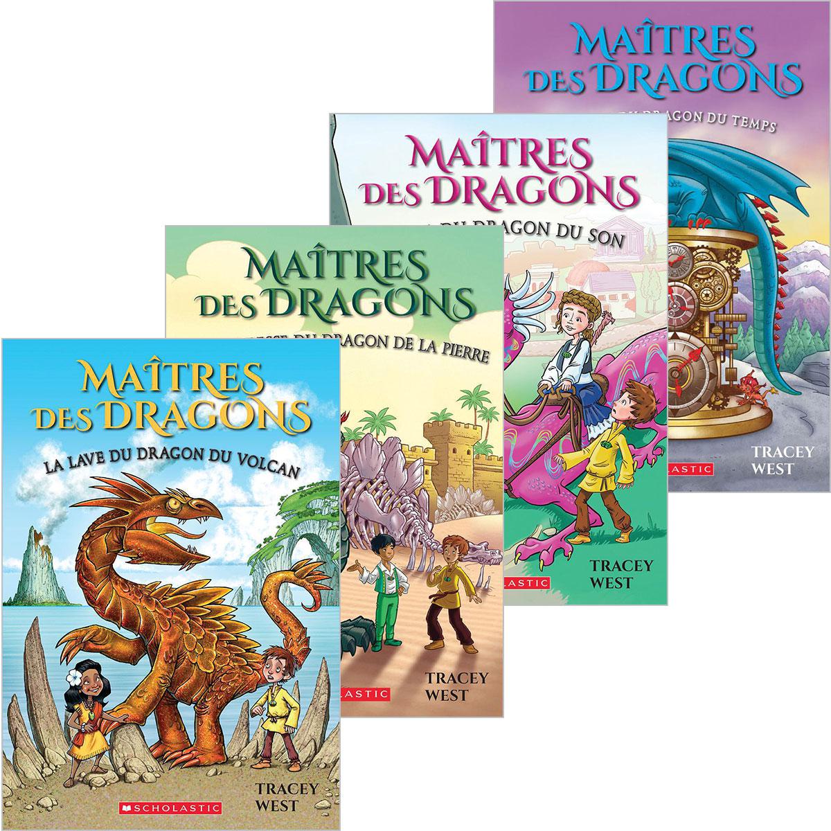  Collection Maîtres des dragons : Tomes 13 à 18 
