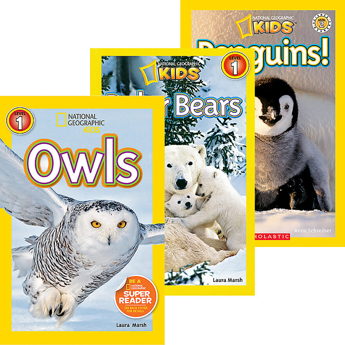  National Geographic Winter Animals 3-Pack 