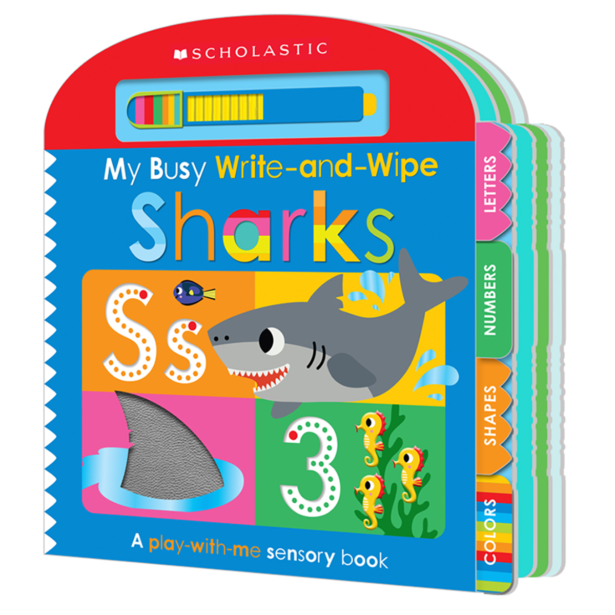  My Busy Write-and-Wipe: Sharks 