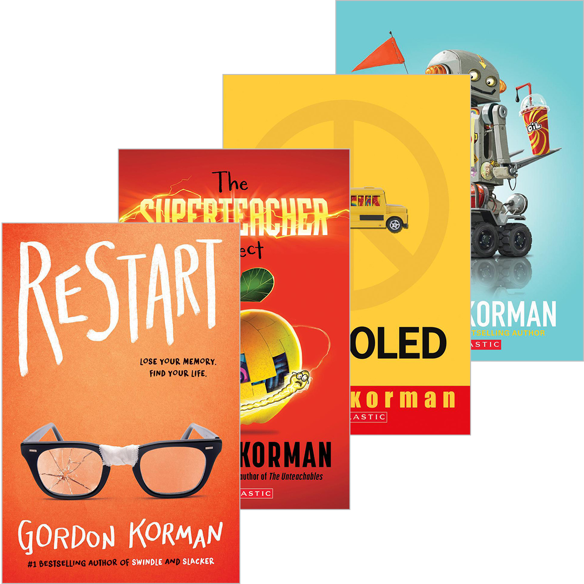 Gordon Korman School Stories 6-Pack 