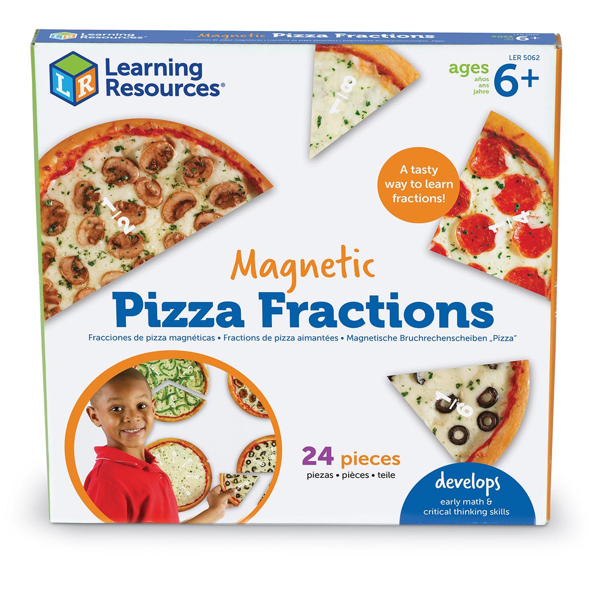  Magnetic Pizza Fractions 