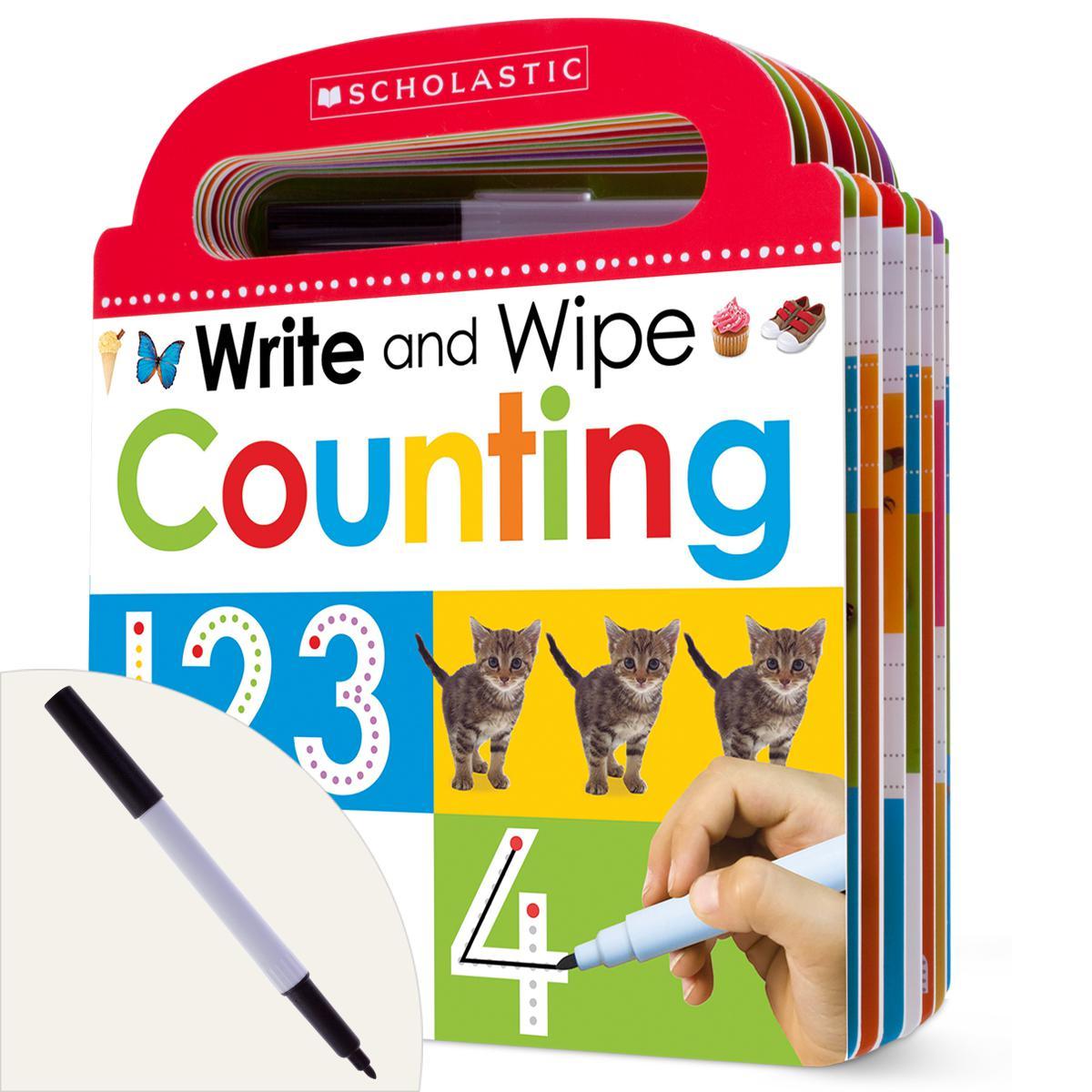 Scholastic Early Learners: Write and Wipe Counting 