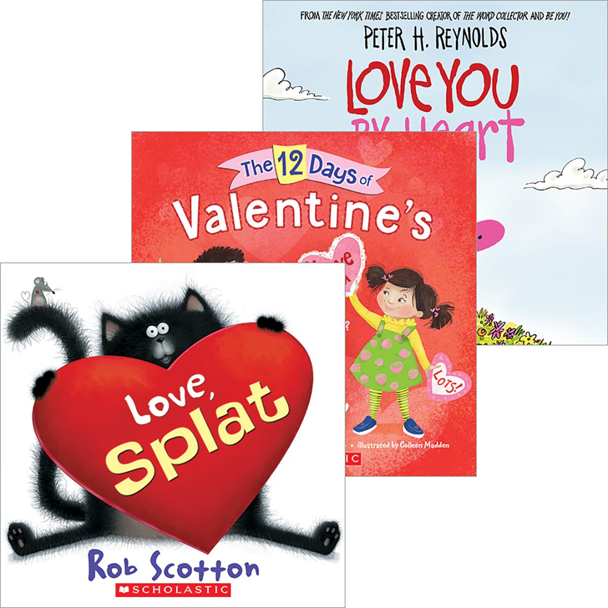  Valentine Love Picture Book 3-Pack 